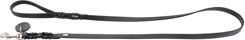Hunter Hundeführleine Solid Education aus Leder schwarz 11/150 cm - 1,5 m – Bild 1 von 4