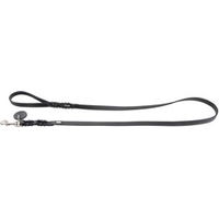 Produktbild von Hunter Hundeführleine Solid Education aus Leder schwarz 11/150 cm - 1,5 m