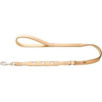 Produktbild von Hunter Hundeführleine Swiss aus Rindsleder beige 18 mm 100 cm - 1 Stk.