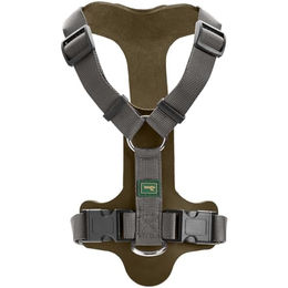 Hunter Hundegeschirr Aalborg Mixed aus Leder und Nylon in Grün/Grau Größe M – Bild 1 von 6