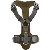 Produktbild von Hunter Hundegeschirr Aalborg Mixed aus Leder und Nylon in Grün/Grau Größe M