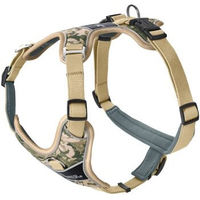 Produktbild von Hunter Hundegeschirr Divo Camouflage Beige Größe S mit Neopren und Reflektoren