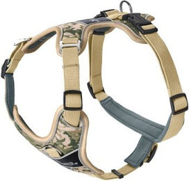 Hunter Hundegeschirr Divo Camouflage Beige XS aus Nylon – Bild 1 von 5
