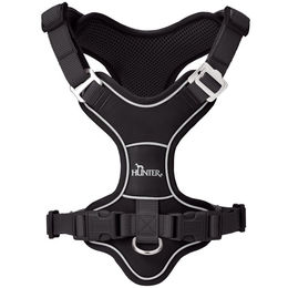 Hunter Hundegeschirr Divo Up Sportgeschirr Schwarz L-XL aus Polyester – Bild 1 von 10
