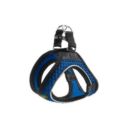 Hunter Hundegeschirr Hilo Comfort Blau Größe M mit reflektierenden Elementen und Netzmaterial – Bild 1 von 5