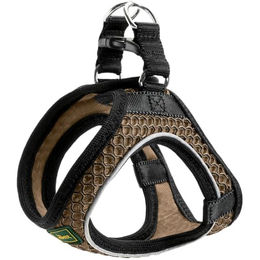 Hunter Hundegeschirr Hilo Comfort Braun Größe XS aus Polyester für kleine Hunde - 1 Stk. – Bild 1 von 5