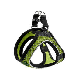 Hunter Hundegeschirr Hilo Comfort Limette XS-S mit Mesh-Material und reflektierenden Elementen - 1 Stk. – Bild 1 von 5
