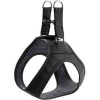Produktbild von Hunter Hundegeschirr Hilo Leder Schwarz XS