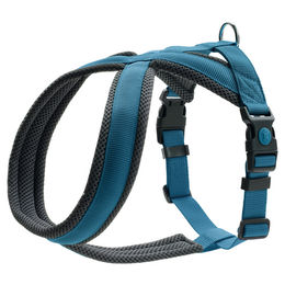Produktbild von Hunter Hundegeschirr London Comfort dunkelblau Größe L aus Polyester