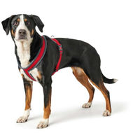 Produktbild von HUNTER Hundegeschirr London Comfort Rot Größe M-L aus atmungsaktivem 3D-Mesh