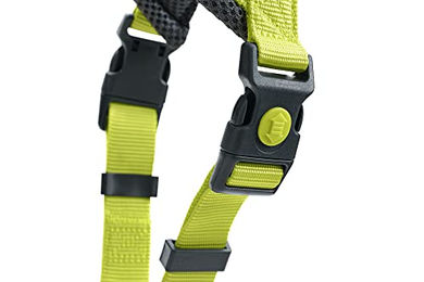 Hunter Hundegeschirr London Comfort Sicherheitsgeschirr aus Polyester in Grün Größe S-M/2 – Bild 1 von 2