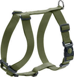 Hunter Hundegeschirr London Vario Rapid Sicherheitsgeschirr aus Polyester olivgrün Größe S – Bild 1 von 2