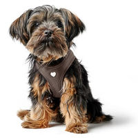 Produktbild von Hunter Hundegeschirr Love aus Leder Braun Größe XS