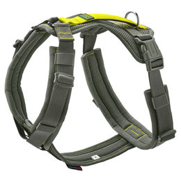 Hunter Hundegeschirr Maldon 3.0 dunkelgrau/gelb Größe S-M aus Polyester – Bild 1 von 1
