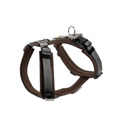 Produktbild von Hunter Hundegeschirr Maldon Mesh Braun Grau S-M