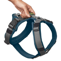Hunter Hundegeschirr Maldon Up Y-Geschirr Blau Grau XS – Bild 1 von 13