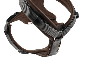 Hunter Hundegeschirr Maldon UP Y-Geschirr braun grau Größe XS-S – Bild 1 von 4