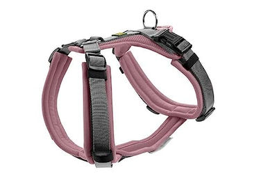 Hunter Hundegeschirr Maldon Up Y-Geschirr Rosa Grau Größe XS – Bild 1 von 10