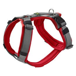 Hunter Hundegeschirr Maldon Up Y-Geschirr rot grau Größe M – Bild 1 von 8