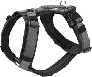 Hunter Hundegeschirr Maldon Up Y-Geschirr Schwarz/Grau Größe M – Bild 1 von 4