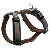 Produktbild von Hunter Hundegeschirr Maldon Y-Geschirr aus Nylon braun/grau Größe XS