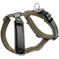 Produktbild von Hunter Hundegeschirr Maldon Y-Geschirr aus Nylon in Oliv-Grün/Grau Größe XS