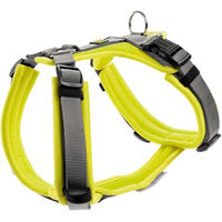 Produktbild von Hunter Hundegeschirr Maldon Y-Geschirr Nylon Limette Grau Größe S-M