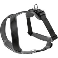 Produktbild von Hunter Hundegeschirr Neopren Schwarz/Grau Größe M