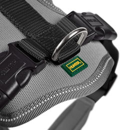 Hunter Hundegeschirr Neopren Y-Geschirr schwarz/grau Größe L – Bild 1 von 8