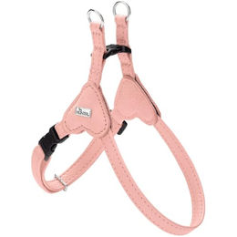 Hunter Hundegeschirr Soho Mini aus Leder für Welpen und kleine Hunde Rosa Größe XS – Bild 1 von 2