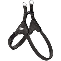 Hunter Hundegeschirr Soho Mini aus Leder für Welpen und kleine Hunde Schwarz Größe XXS-XS/1 – Bild 1 von 9