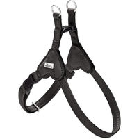 Produktbild von Hunter Hundegeschirr Soho Mini aus Leder für Welpen und kleine Hunde Schwarz Größe XXS-XS/1