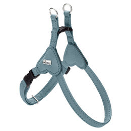 Hunter Hundegeschirr Soho Mini aus Leder hellblau für Welpen und kleine Hunde Größe XXS-XS/2 – Bild 1 von 6