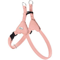 Produktbild von Hunter Hundegeschirr Soho Mini aus Rindsleder für Welpen und kleine Hunde Rosa Größe XXS-XS/2