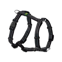 Produktbild von Hunter Hundegeschirr Tripoli Schwarz Nylon reflektierend S für kleine Hunde und Welpen