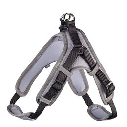 Hunter Hundegeschirr Vario Quick Neopren Sportgeschirr Schwarz Grau Größe M – Bild 1 von 4