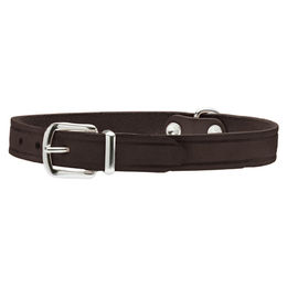 Hunter Hundehalsband Aalborg aus Leder dunkelbraun 52 cm – Bild 1 von 4