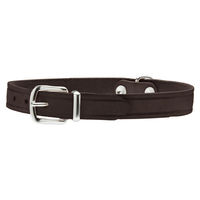 Produktbild von Hunter Hundehalsband Aalborg aus Leder dunkelbraun 52 cm