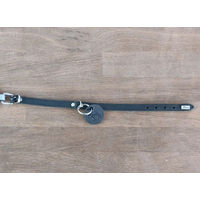 Produktbild von Hunter Hundehalsband Aalborg Leder Schwarz XS