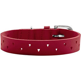 Hunter Hundehalsband Aalborg Soul Leder Rot XS – Bild 1 von 8