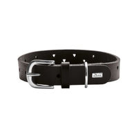 Produktbild von Hunter Hundehalsband Aalborg Soul Leder Schwarz XS