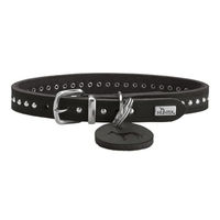 Produktbild von Hunter Hundehalsband Aalborg Style aus Leder Schwarz XS