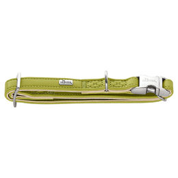 Hunter Hundehalsband Amalfi Alu-Strong grün Kunstleder Größe M – Bild 1 von 7