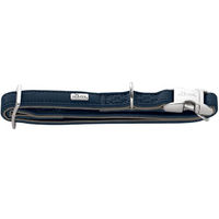 Produktbild von Hunter Hundehalsband Amalfi Alu-Strong Marineblau Kunstleder Größe L