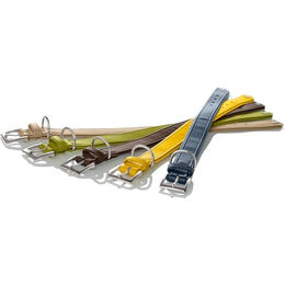 HUNTER Hundehalsband Amalfi grün veganes Kunstleder Größe XS - 1 Stk. – Bild 1 von 2