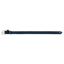 Hunter Hundehalsband Amalfi Marineblau aus veganem Kunstleder Größe L - 1 Stk. – Bild 1 von 3