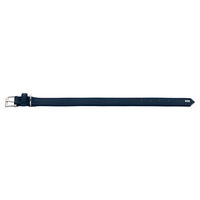 Produktbild von Hunter Hundehalsband Amalfi Marineblau aus veganem Kunstleder Größe M 55 cm