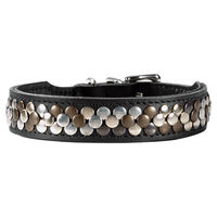 Produktbild von Hunter Hundehalsband Arizona aus Rindsleder Schwarz 50 cm