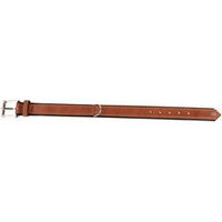 Produktbild von Hunter Hundehalsband Canadian Up aus Leder cognac/schwarz Größe S