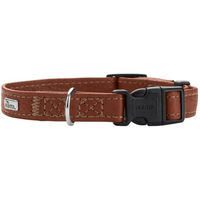 Produktbild von Hunter Hundehalsband Canadian Up Leder Braun Größe S für Welpen und kleine Hunde